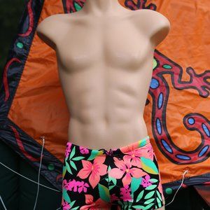 Undergear Hibiscus Swim Trunk  Medium